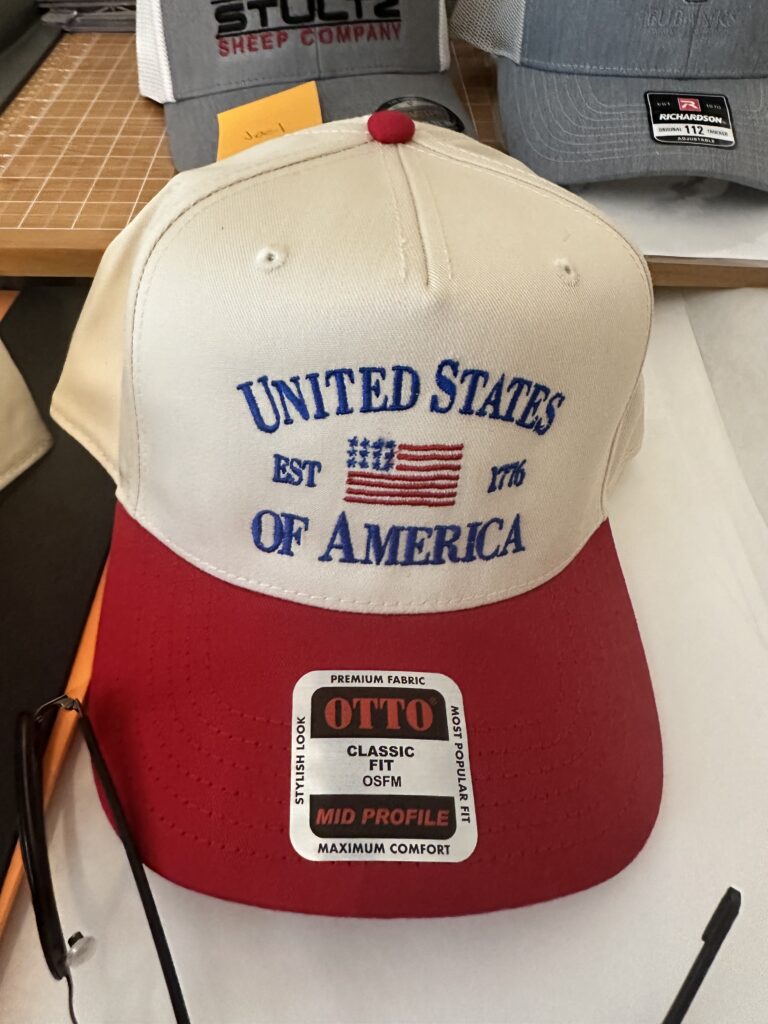 Patriotic cap