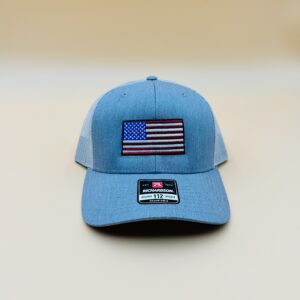Blue Cap with American Flag